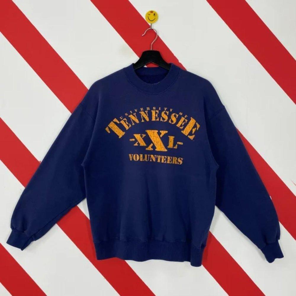 University Tennessee Xxl Sweatshirt Crewneck Tennessee Vols Sweatshirt